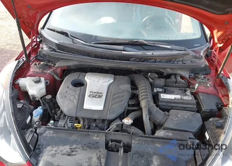 2014 Hyundai Veloster Turbo W/Black z USA, uszkodzony, nr VIN KMHTC6AE8EU200475